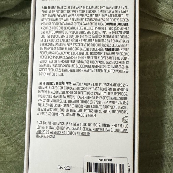 IL MAKIAGE Power Rewind Eye Cream - White - Picture 3 of 3